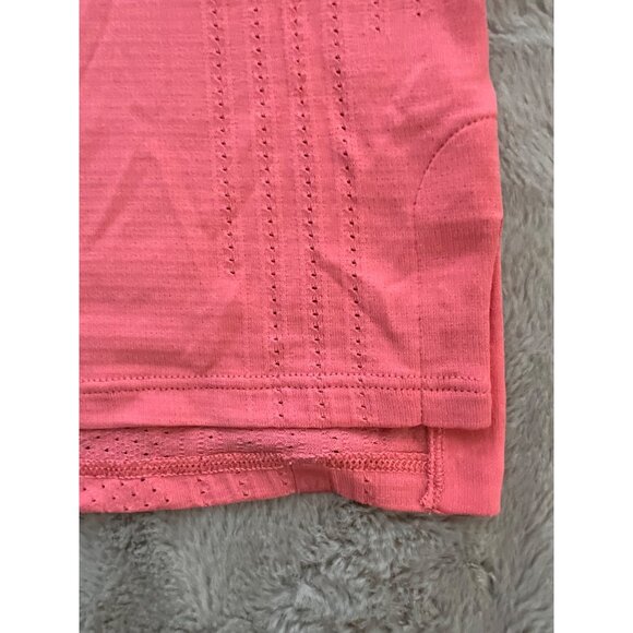 Lululemon Coral Sleeveless Perforated Tank Top Womens Athletic Wear Lightweight - Picture 7 of 8